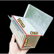 Bandung white bread pan, aluminum bread mold 8x8x20cm 8x8x18cm