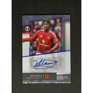 2024-25 Topps Museum Collection UEFA Club Competitions Archival Autograph Amethyst 45/99 - Kobbie Ma