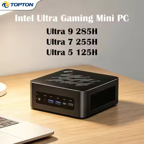 Gaming Mini PC Intel Ultra 9 285H Ultra 7 255H 165H Ultra 5 125H OCuLink USB4 2×DDR5 M.2 NVMe WiFi6E