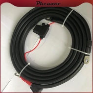 [Phenovo] 2 Meters Battery Power Cables for  20HP 25HP  60HP Outboard Engine Motor