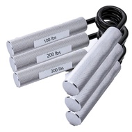 Hand Grip Strengthener Set of 3 (100LB200LB300LB) Metal Grip Strength Trainer Wrist & Forearm Streng