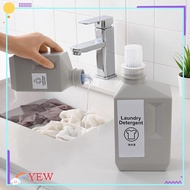 YEW Detergent Dispenser Bathroom Laundry Detergent Softener Household Shampoo Shower
