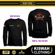 FireFighter First In Last Out Logo FireFighter T-shirt Free Wings Your Name DB Long Sleeve Distro T-