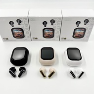 KY55 TWS Wireless Earbuds  with ANC Smart LCD Touch Screen Customizable Wallpaper Built-in Games & A
