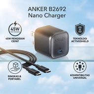 ANKER B2692 - Nano Charger 45W with USB-C to USB-C Cable 1.8M - Charger 45 + Charger Cable from ANKE