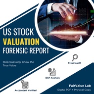 US Stock Valuation Forensic Report | Intrinsic Value & DCF | Fundamental Analysis & 50+ Audit | By E