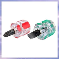 (V L A O)Mini Short Stubby  Slotted Screwdriver Set