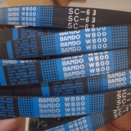 LC63 Mitsuboshi Super AG-X || SC63 BANDO W800 { Fan Vanbelt V-belt LC-63 LC 63 SC 63 SC-63}