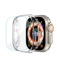 Vỏ Case Ốp PC Yatsu Kèm Dán Màn Hình Cường Lực Cho apple watch Ultra 49mm