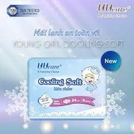 [Uucare] Cooling Young girl 240 daytime sanitary napkins (8 pieces)