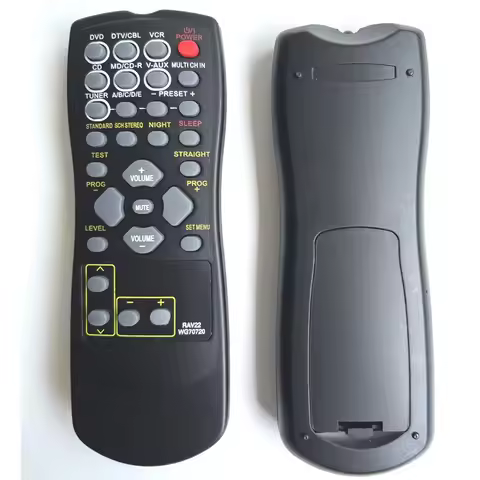 RAV22 Remote Control Replacement for YAMAHA CD DVD Player AV Receiver WG70720 RX-V350 RX-V357 RX-V35
