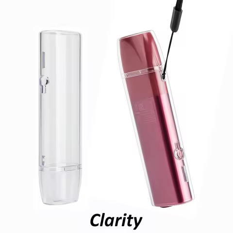 1 Piece Transparent Pc Cigarette Case Protective Cover, Suitable for Iqos Iluma One, Iqos Cigarette 