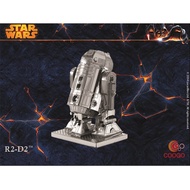 🎈Ready Stock🎈 2021 Creative Star Wars R2-d2 Metal 3d Diy Steel Puzzle Model Kit Toy