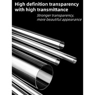 PMMA tube, organic glass tube, hollow round tube, transparent tube