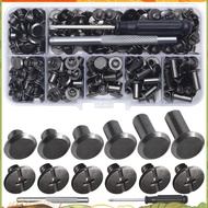 Chicago Screw Leather Rivets Assorted Screw Rivets M5 Chicago Binding Screws for Decorating PU Craft