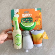 4pcs set BARK Tequila Beer Lime Vodka Pepper Alcohol Drinking Cup Plush Pet Dog Puppy Cat Soft Toy w