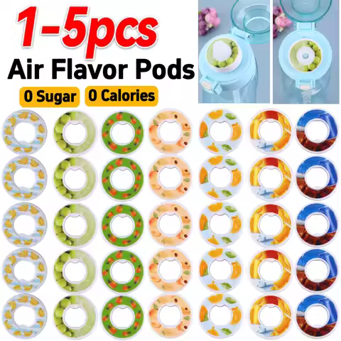 10-1pc Air Flavour Pods Drink More Water Sports Bottle Flavour Pod 0 Sugar Used In Flavoured Drinkin