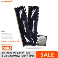 DDR4 Reg ECC หน่วยความจำหน่วยความจำ8กิกะไบต์3200เมกะเฮิร์ตซ์ * 2 X99 16กิกะไบต์กับ In Xeon E5 2620 V3 2640V3 2660 V3 2670 V3 2678 V3 CPU LGA 2011-3