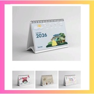 2026 Desk Calendar A5 and A6 Sizes