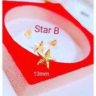 Bangkok Gold Earrings, 916 Gold Copy