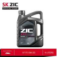 SK ZIC X7 FE 0W-20 4 Liters Fully Synthetic Gasoline Engine Oil