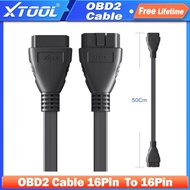 XTOOL Diagnostic obd2 Cable Extension obd2 16Pin Male To 16Pin Female obd2 Connector