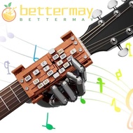 BETTER-MAYSHOW Acoustic Guitar Chord Presser, Portable Guitar Learning Tools Guitar Teaching Presser