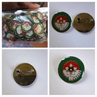 Dharma women's pin, grain patch pin