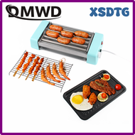 XSDTG Electric Crispy Hot Dog Sausage Rotary Grill Machine Oven Kebab Barbecue Rack Net Steak Frying