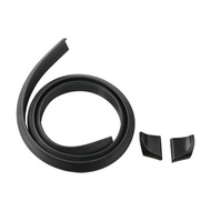 Car 3D Carbon Fiber Pattern Rubber Top Rear Wing Spoiler for Audi A4 B9 B8 B7 A3 8V 8P S4 RS4 A5 A6