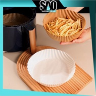 SAO -H5645 Non-Stick Air Fryer Liner Paper (50 PCS) Oil-Resistant Air Fyer Paper Disposable Oil-Resi