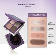 [ROMANTIC BEAUTY] Phấn Mắt 4 Màu Matte Glitter Eyeshadow Palette Vintage Kỷ Lục Thiết Kế Lâu Trôi Si