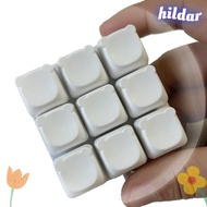 HILDAR Fidget Keychain, 2/3/4/9Keys Bear Head Button Keychain, Pass The Time Keys Button Relief Stre