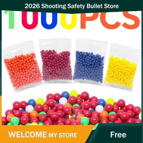 2028 1000 Rounds Airsoft BBs Bullets Colorful 0.1g 6mm BB Pellets Strikeball Rifle Gun Plastic BB Ba
