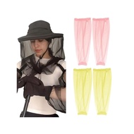 JN 2pack Durability Netting Foot Cover Breathable Footwear Portable Leg Cover for Outdoor Activity