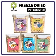 AGOGO Freeze Dried Chicken / Salmon / Egg Yolk Cube / Cod Fish Cube (300g/500g /600g) Pet Booster