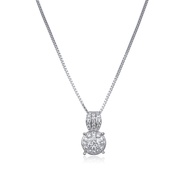 22n Kalung Titanium Wanita Karat Emas Silver Asli Panjang Muda Dan Anti Luntur