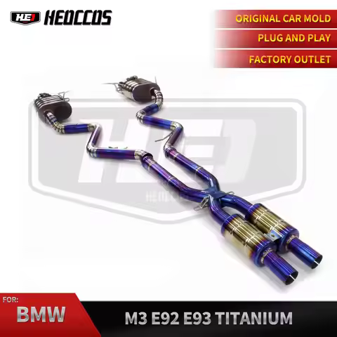 HEO Auto Performance Part Catback For BMW M3 E90/E92/E93 4.0L 2007-2013 Titanium Racing Performance 