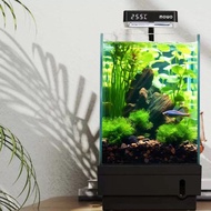 MOWO Magic Cube Multifunctional Desktop Tank Improved Version Filter Ultra White Tank Betta Tank Mar