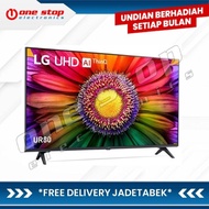Terlaris LG 50UR8050 4K Smart UHD AI ThinQ® TV 50 Inch 50UR8050PSB
