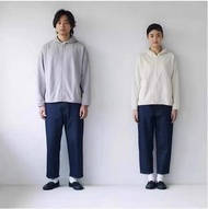 MUJI LABO日本素材錐形丹寧褲 深藍