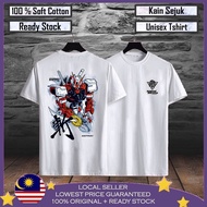 [70% Mega Sales !] Gundam Astray Anime T shirt 100% Cotton Gundam T shirt Baju T shirt Lelaki Baju Gundam Baju Lelaki