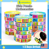 Mathematics Numbers Cube Toys Children's Early Education Arithmetic Puzzle Digital Cylindrical Rubik