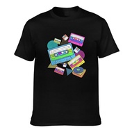 New Style Eighties Theme Party Retro 80S Music Cassette 80S Good Printed T-Shirt For Man