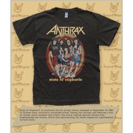 Anthrax 1988 State of Europhia Band Tshirt