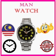 【READY STOCK】New Stainless Steel Man Watch For Man 