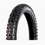 DRC 2.75-17 square tread terrain tire for smooth roads