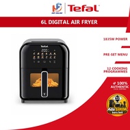 Tefal Penggorengan Udara - 6L Easy Fry Window Air Fryer Digital EY821865 EY8218