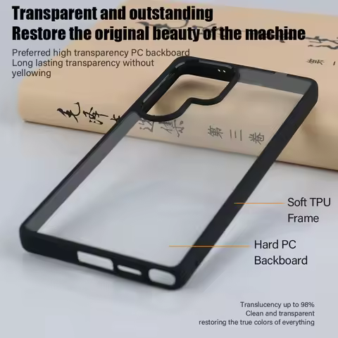 UGOjP Case For Samsung Galaxy S25 Ultra S24 S23 Ultra S22 S21 Transparent Phone Case For Galaxy S23 