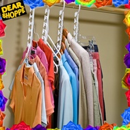 DEAR Magic Hangers Save Space Saver Magic Clothes Hanger Clothing Rack Clothes 5 Hooks